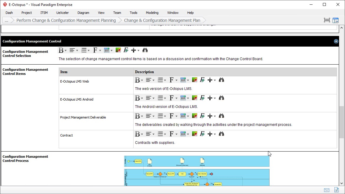 Change & Configuration Management Planning