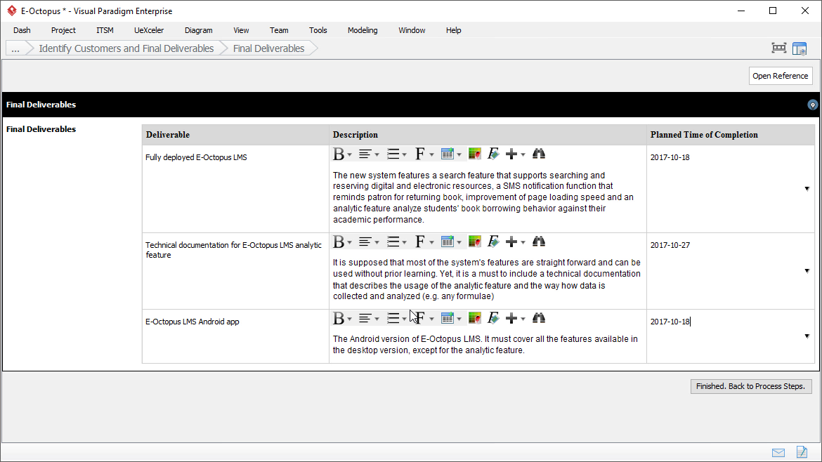 Project Proposal Final Deliverables