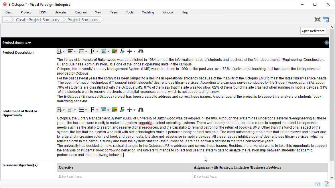 Project Proposal Project Summary