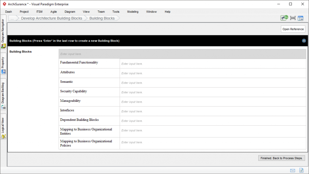 How to Develop ADM Architecture Building Blocks (Phase F) Visual Paradigm