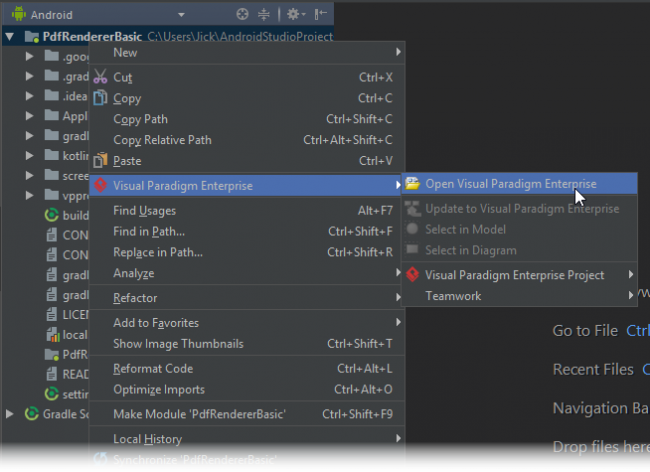 visual paradigm ide integration