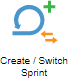 Create / Switch Sprint work item