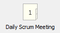 Daily Scrum Meeting action artifact