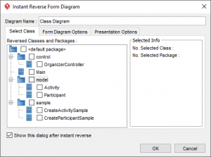 Form diagram after Instant Reverse