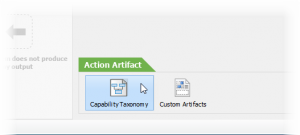 Opening action artifact
